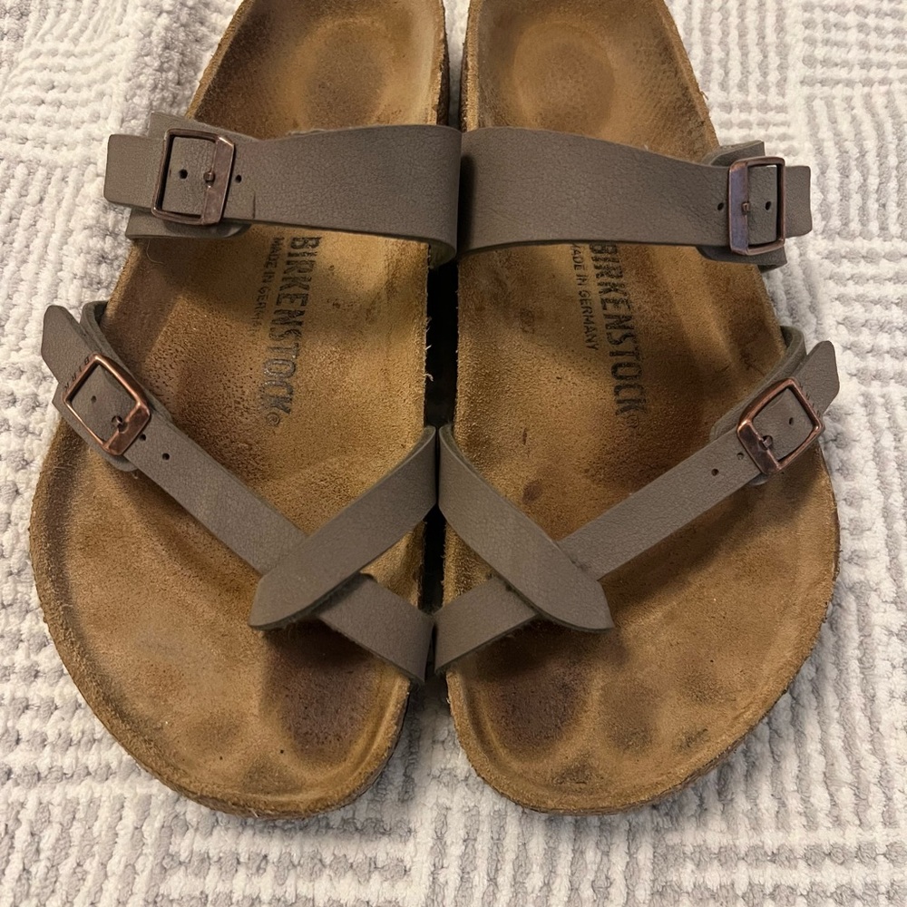 Birkenstock Mayari Sandals - Stone color